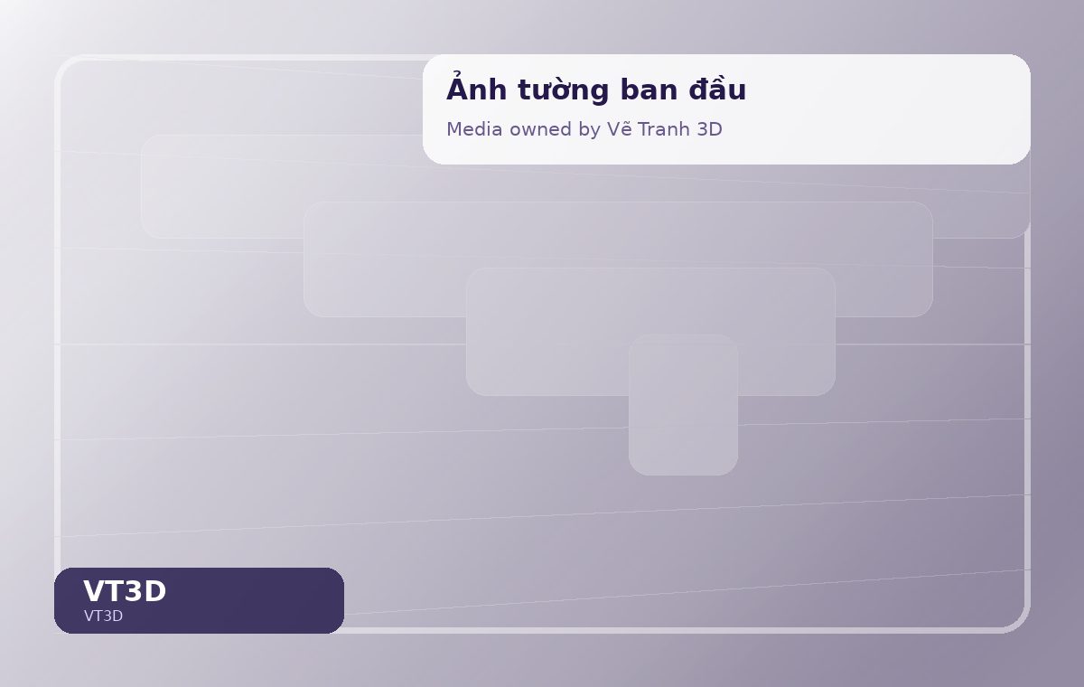 Ảnh tường ban đầu trong quy trình tư vấn Vẽ Tranh 3D